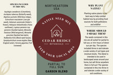 Load image into Gallery viewer, Native Seed Shaker- Garden Blend