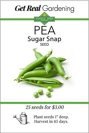 Sugar Snap Pea Seeds- Organic