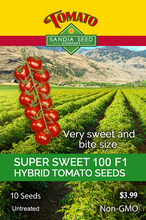 Load image into Gallery viewer, Super Sweet 100 Cherry Tomato Seeds