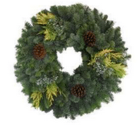 Mixed Noble Fir Wreath PRE ORDER