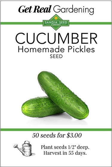 Homemade Pickles Cucumer Seeds- Organic