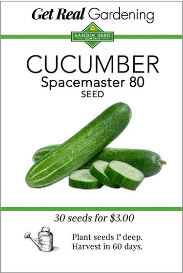 Spacemaster 80 Cucumber Seeds- Organic