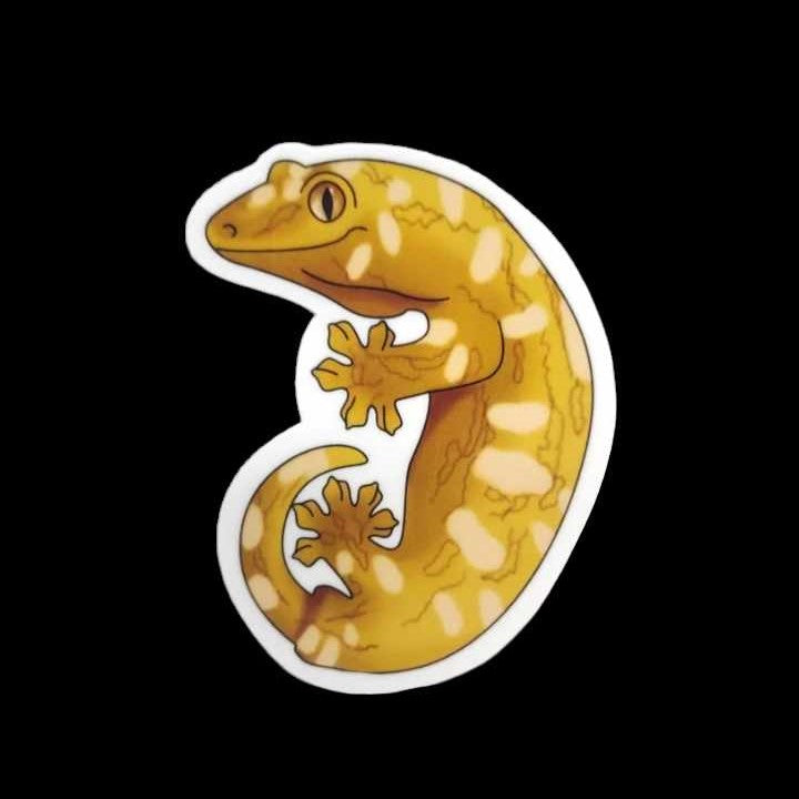 Leachie Gecko Sticker
